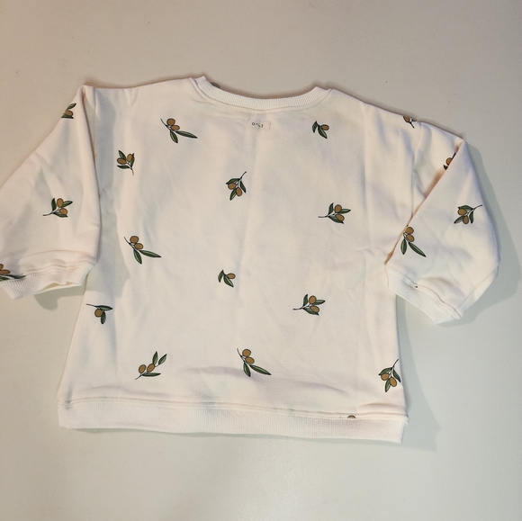 ORGANIC ZOO NWT Olive Garden Crewneck Size 2/3 - Picture 4 of 7